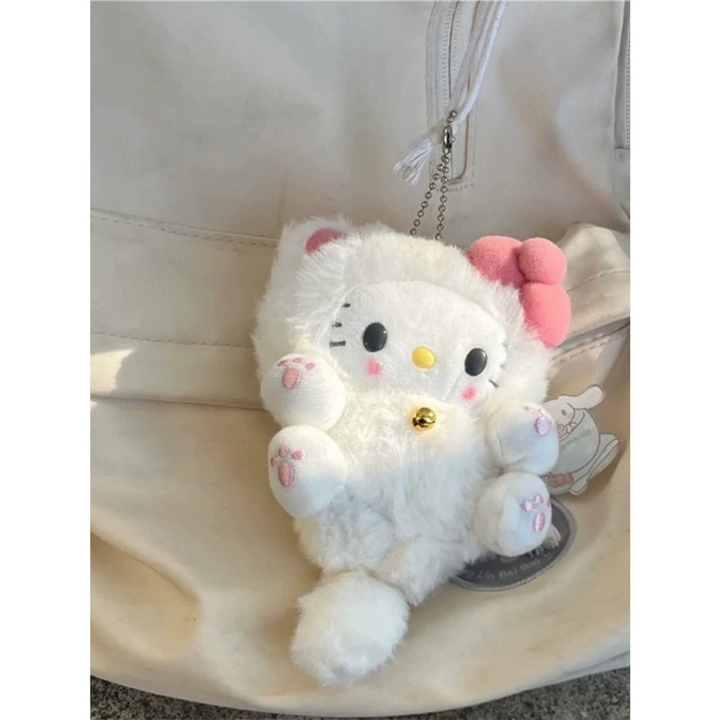 Hello Kitty, подвеска, commemorative high quality plush doll, рюкзак аксессуар