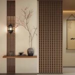 镂空实木花格隔断新中式仿古木雕窗栅花窗田字方格子宋式美学屏风