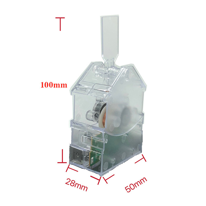 Frosted Rocking Transparent Rocker Car-Mounted Left and Right Rocker Emoticon Package Peripheral Desktop Automatic Shaking Head Ornaments