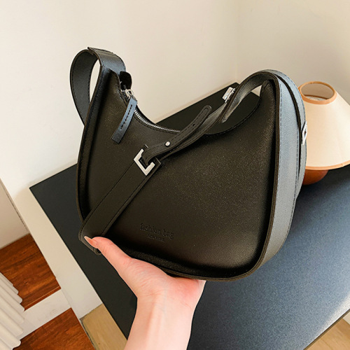 French niche small handbags for women, trendy, high-end, stylish, versatile women's bags, simple and casual shoulder and underarm bags