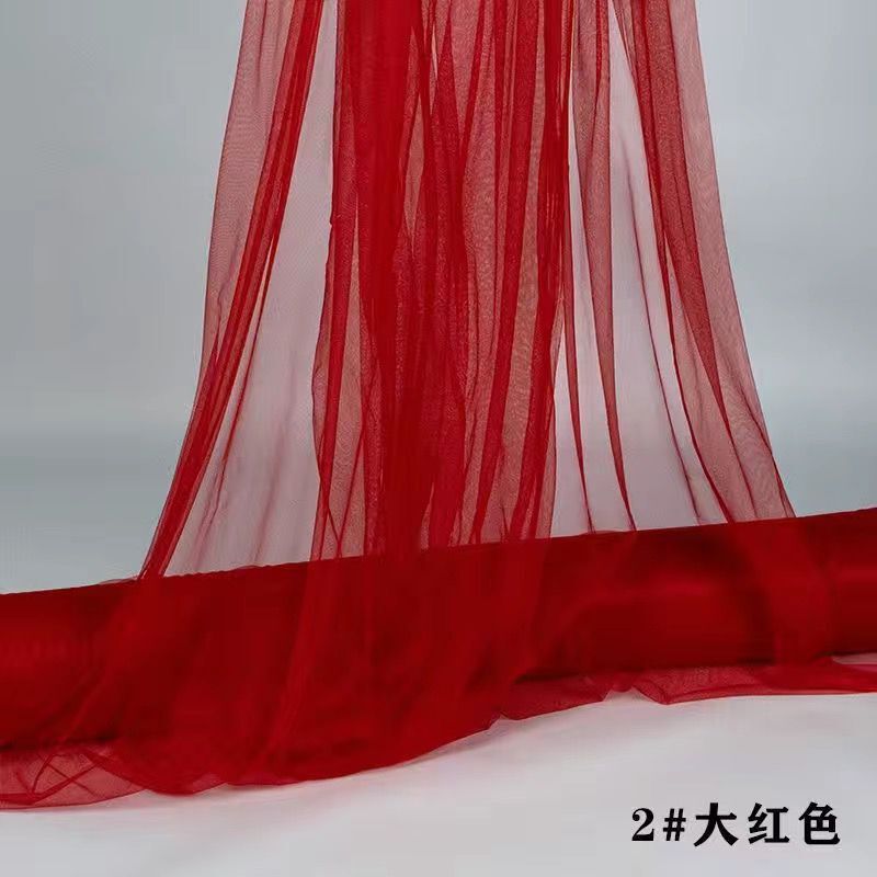 婚礼椅背装饰纱瑞士纱扶手背景装饰帷幔高密度欧根纱婚庆装扮网纱|undefined
