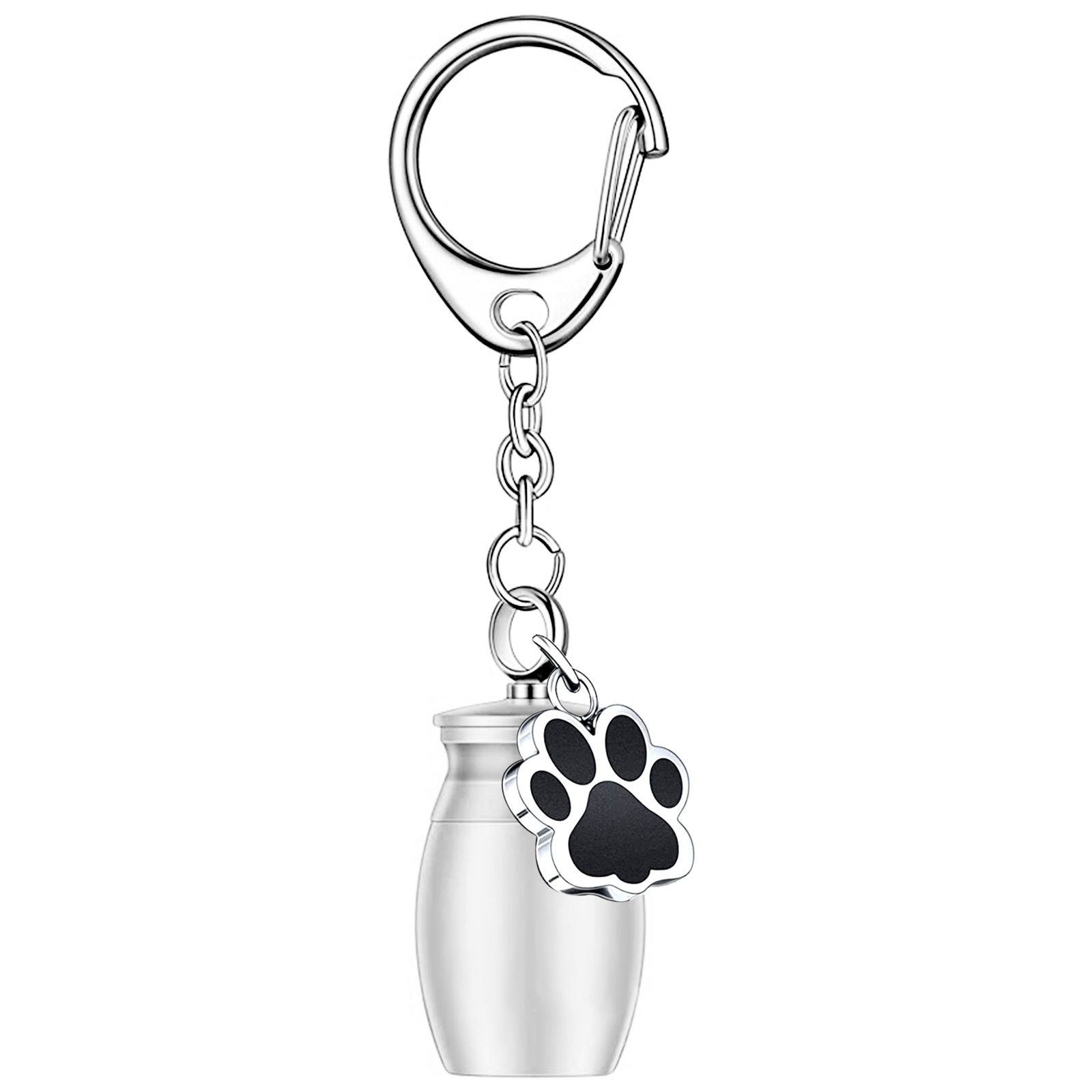 Cute Paw Print Metal Women's Keychain display picture 4