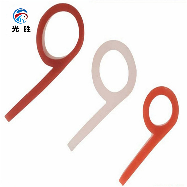 生产硅胶P型密室密封条硅胶b型发泡密封条耐高温硅胶P型密封条