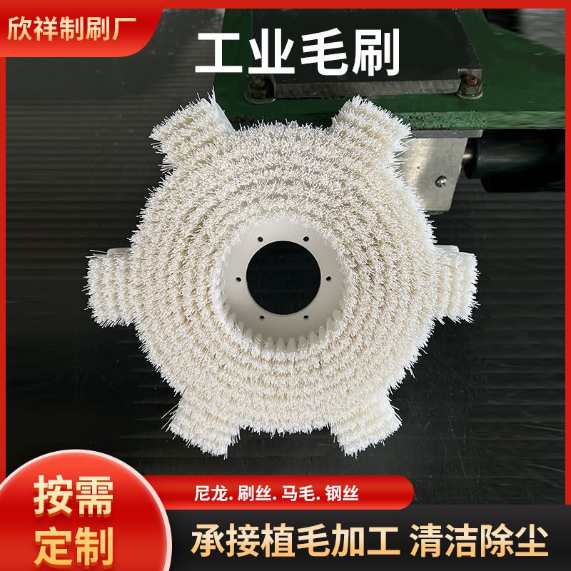 毛刷厂加工毛刷工业用硬毛清洗除尘五金塑料异形毛刷耐磨刷子定制
