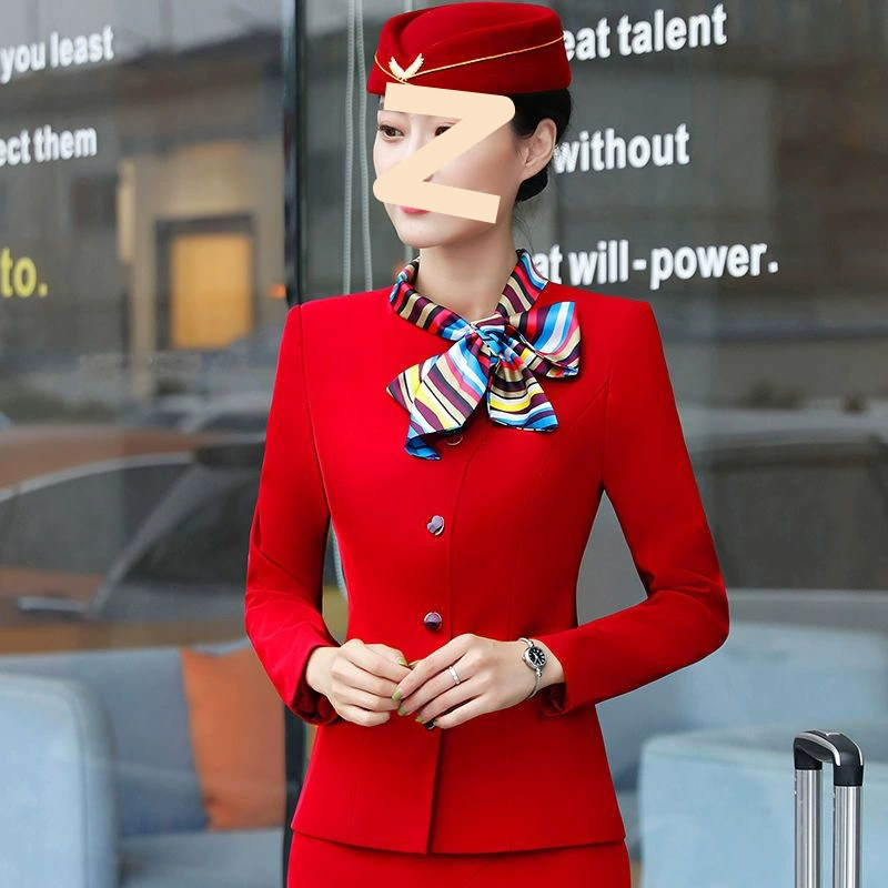 Uniform, autumn set for hotel for work, city style