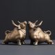 Tea Favourite Year of the Ox Mascot Creative Ceramic Ornaments Boutique Can Raising Red Bullish Ornaments Tea Ceremony Ornaments