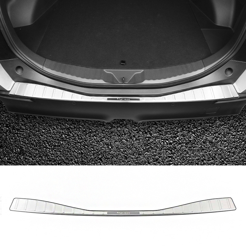 Dedicated to Toyota BZ4X rear guard plate stainless steel rear bumper guard plate modification accessories