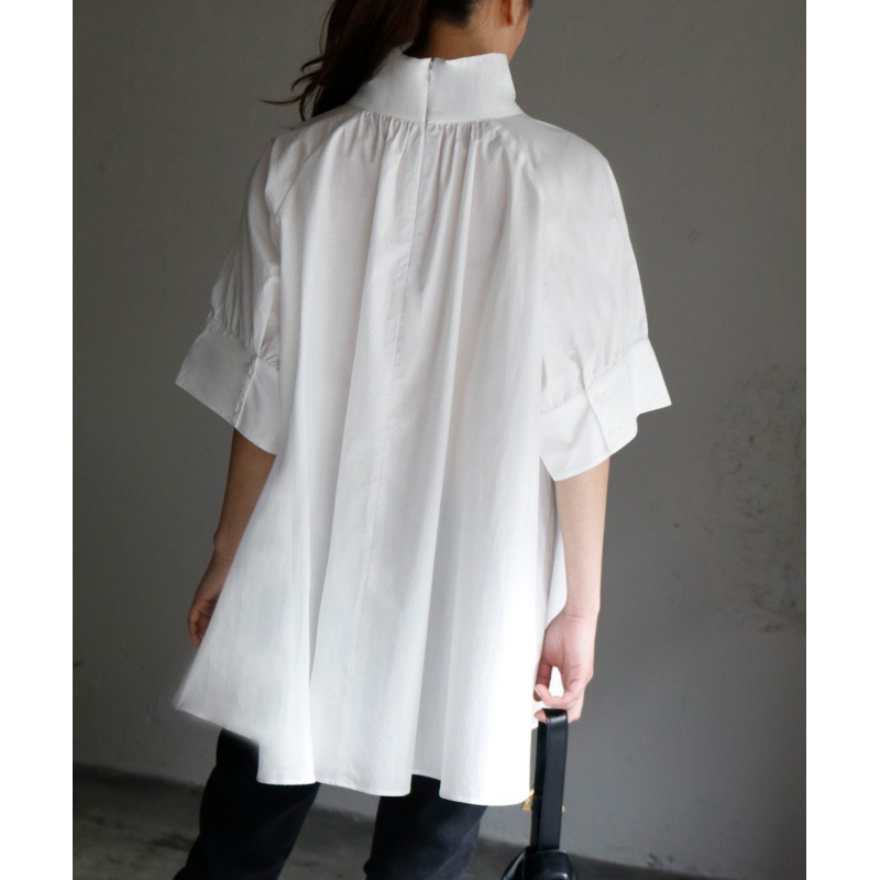 Summer white short shirt