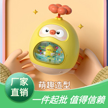 不倒翁玩具小黄鸭戏水1-3岁新生婴儿洗澡玩水陆两用批发零售趣味