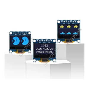 Raspberry Pi 0,96-дюймовый OLED-желто-синий двухцветный дисплей 128×64, подходящий для Arduino/STM32