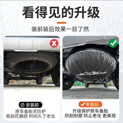 tire protective shell cover LC250 – Spare wheel cover