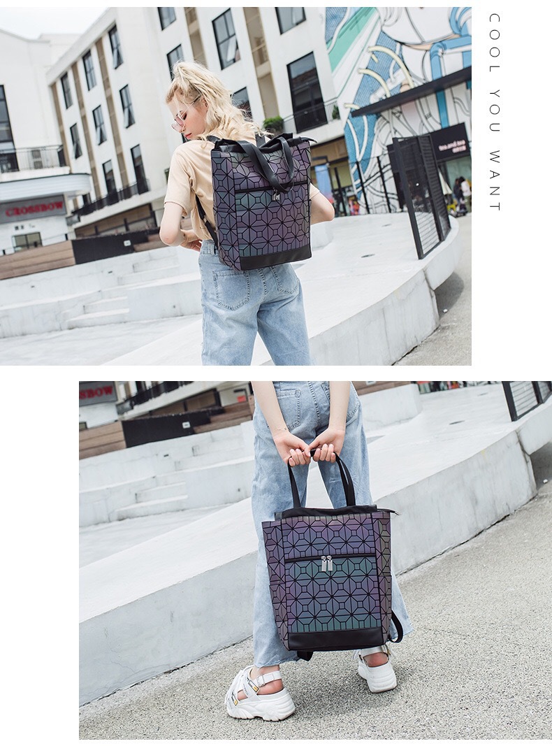 2024 Autumn and Winter New Fashionable Colorful Lingge Large Capacity Travel Mountaineering Luggage Backpack_voghion.com