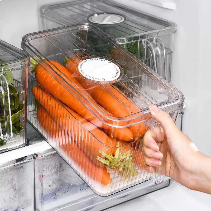 Холодильная коробка для хранения, продуктовый класс, сохраняет свежесть, для кухни, хранение овощей, яиц, замороженных, большая емкость