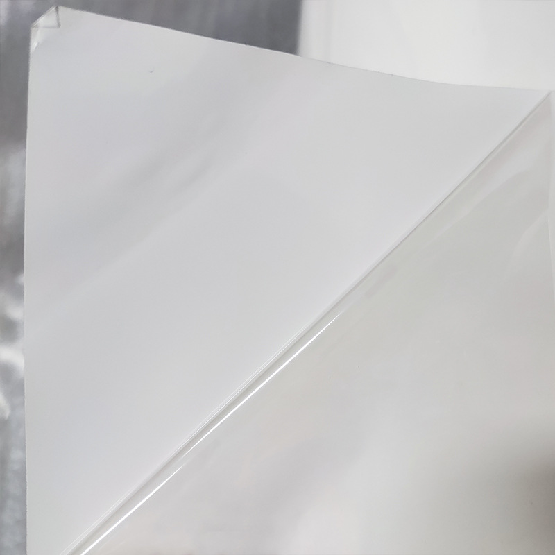 Blanco UV en lugar de tinta blanca adhesivo de doble cara acrílico transparente de doble cara base de PP adhesivo de doble cara material en espiral de alto adhesivo