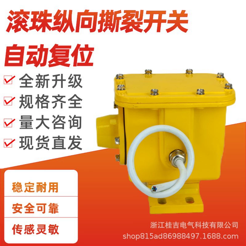 Детектор продольного разрыва ZLK-1 Переключатель продольного разрыва ленточной машины ручной Защитный выключатель устройства против разрывов