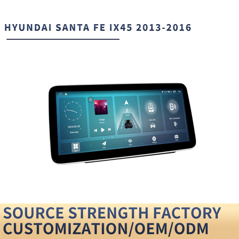 Hyundai Santa Fe IX45 üçün Android 12.3 düymlük avtomobil radiosu