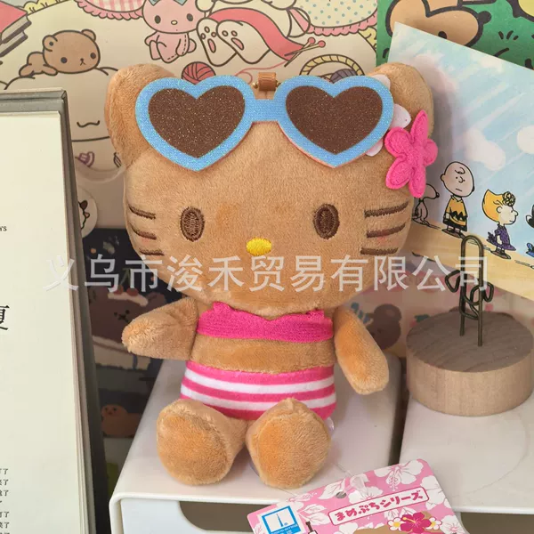 Sunglasses and pink swimsuit [Hawaii kt]