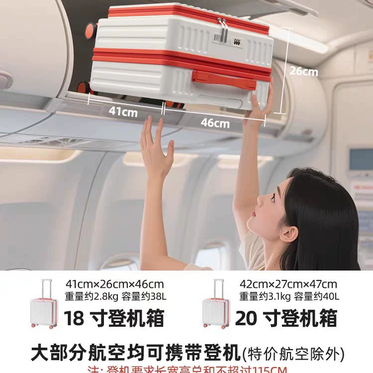 Универсальный вместительный чемодан, 18 дюймов