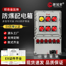 防爆配电箱接线箱铝合金不锈钢IIC隔爆型照明开关控制箱控制柜