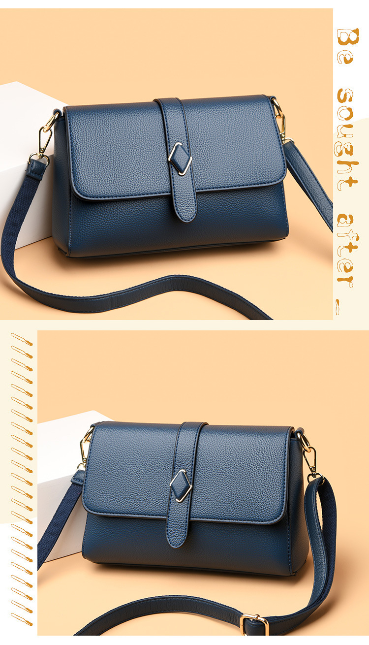Design di nicchia 2024 nuova tendenza borsa a tracolla piccola quadrata da donna con tracolla singola minimalista urbana da donna_voghion.com