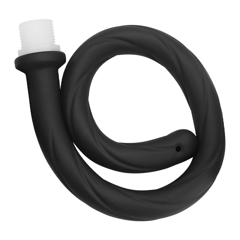 Silicone Anal and Vaginal Cleaner with Soft Hose Shower Attachment — detail image 3