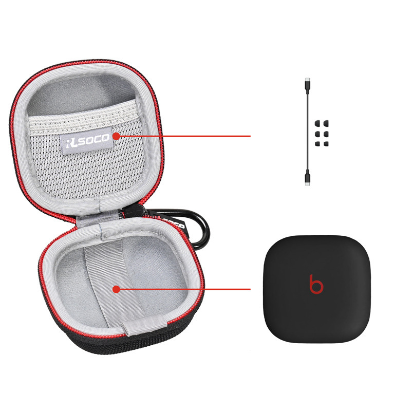 Suitable for Beats Fit Pro earphone protection bag wireless portable noise reduction waterproof earphone storage box hard shell bag