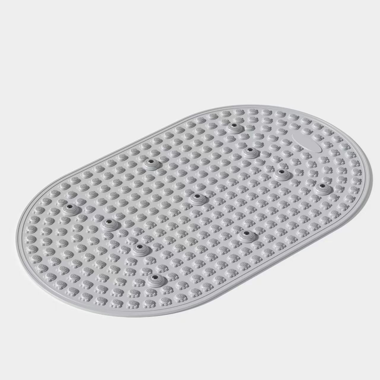 Large gray 79x48 [thick soft rubber] magnet massage liquid acupressure board