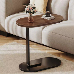 Household Small Side Table Mobile Bedside Table Living Room Bedside Simple Table Balcony Bedroom Small Coffee Table Simple Bedside Table