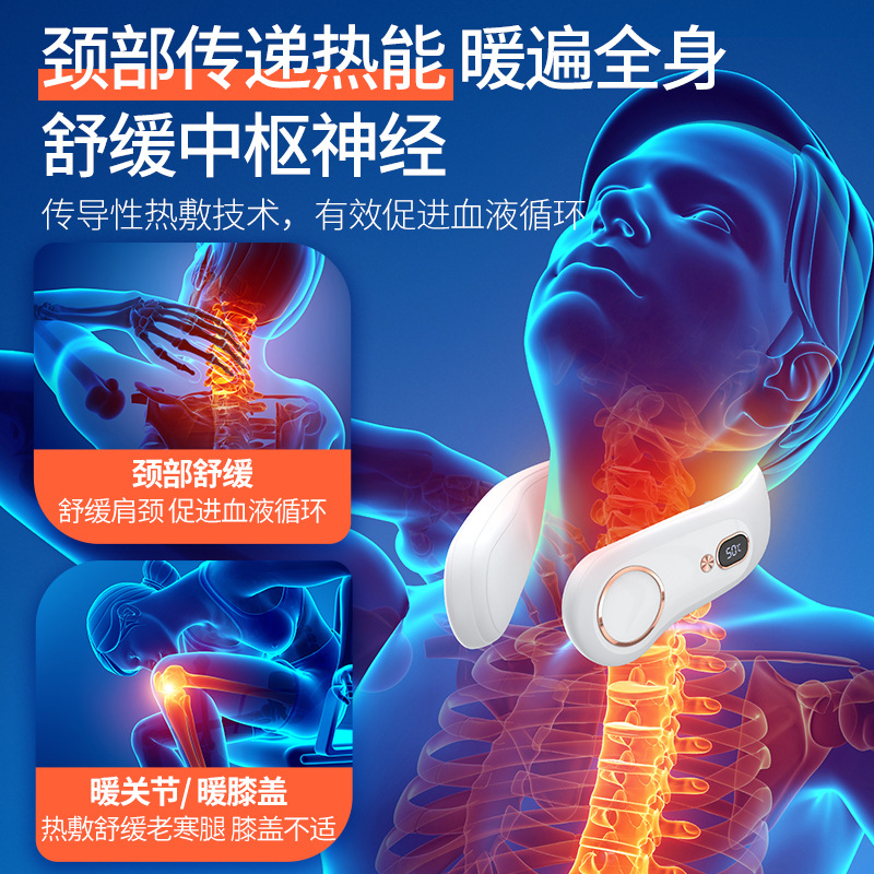 뜨거운 판매 교수형 목 손 따뜻하게 목 따뜻한 휴대용 휴대용 전원 은행 게으른 USB 손 따뜻하게 전원 은행 2-IN-1