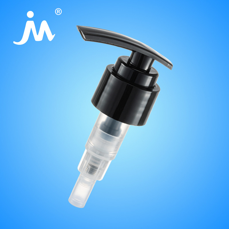 厂家定制24/28牙洗手液螺纹泵日用品化妆品分装瓶乳液瓶按压泵头