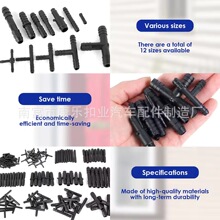 128PCS��܇��ͨ���^��ˮ�ܽ��^TͨYֱͨͨ���۽M�ϴ��b12�NҎ��