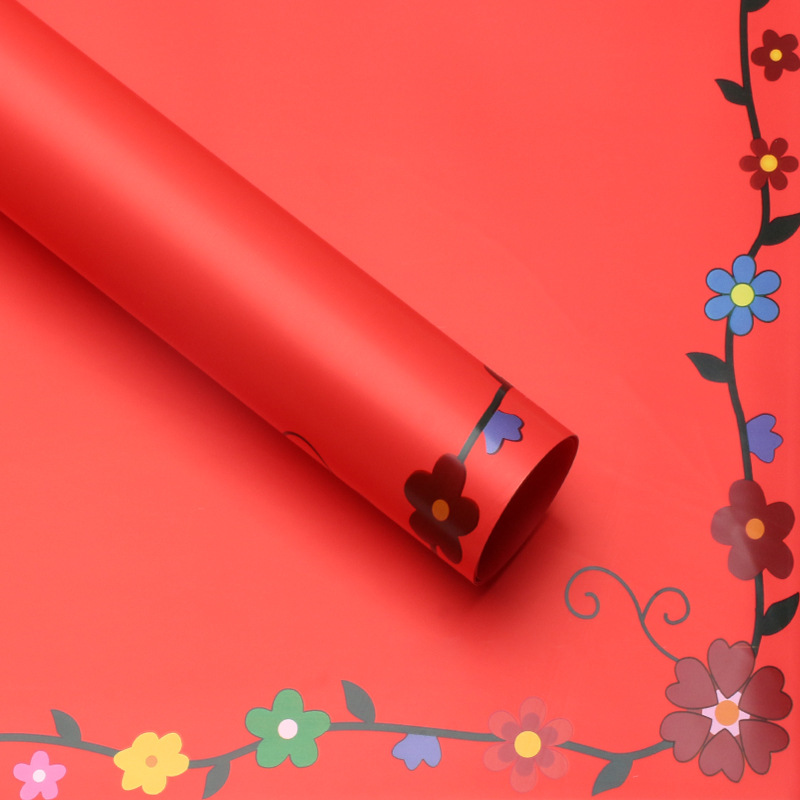 Huasei colorida flor pequeña flor flor de papel de embalaje de flores hecha a mano diy regalo ramo de flores materiales de florista