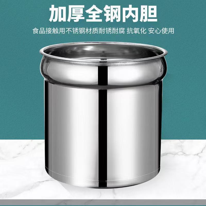暖汤煲自助餐酒店免加水商用电子暖汤煲电热保温锅早餐暖粥锅干式|undefined