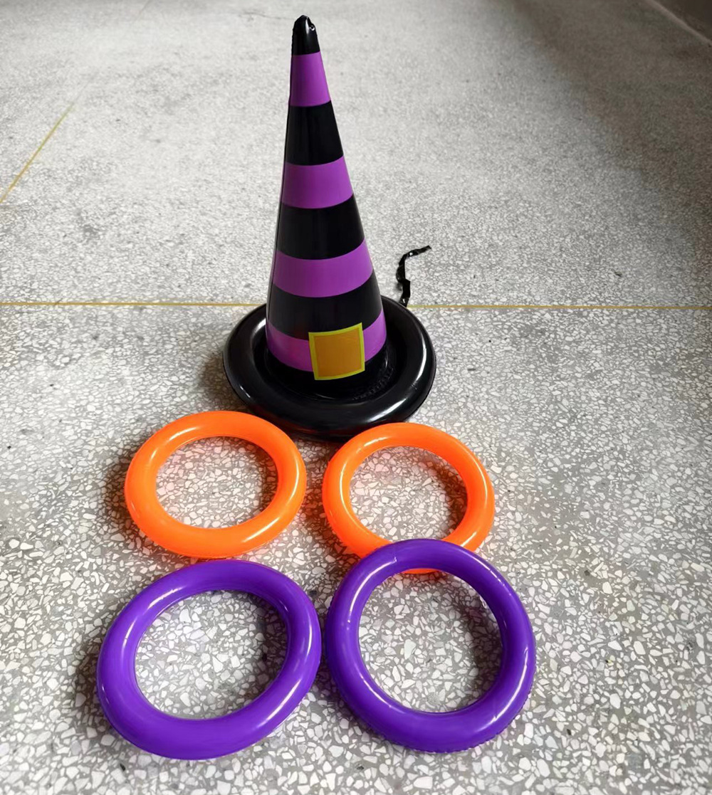 Purple witch hat (4 circles)