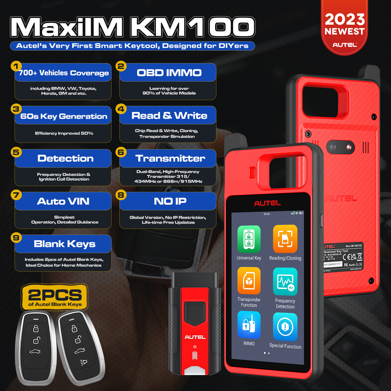 Autel-MaxiIM-KM100-Key-Fob-Pro