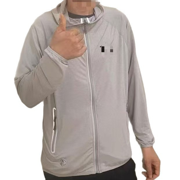 UPF50+高級アイスシルク日焼け止め服、男性用ハイキング薄手日焼け止め服、女性用日焼け止め服、紫外線防止、自走用|undefined
