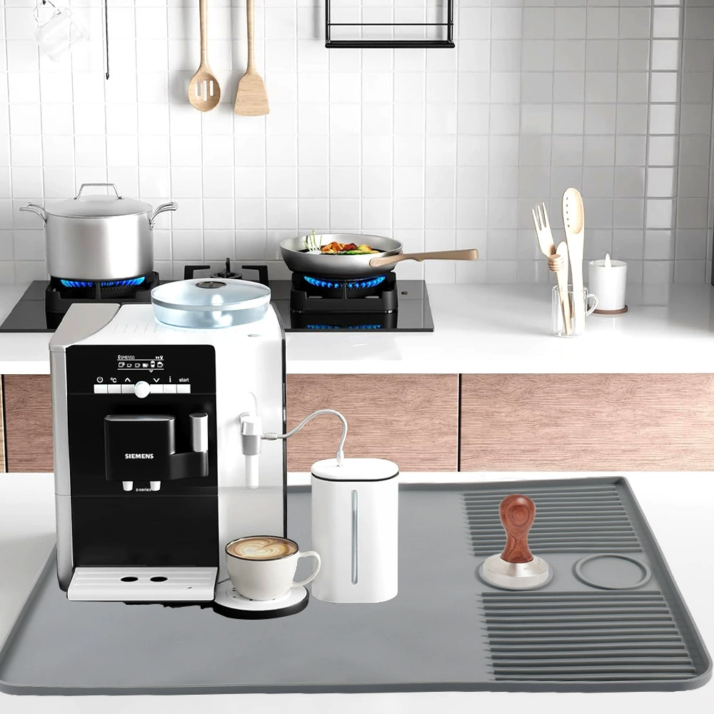Silicone non-slip coffee machine, shockproof universal protection pillow, drying rack