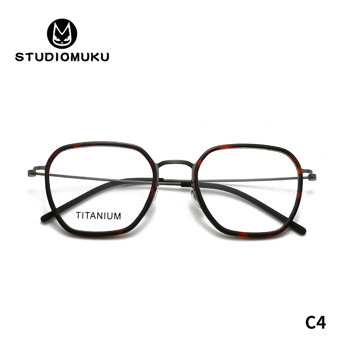 STUDIOMUKU gafas de madera cool trajes de matón gran hombre temperamento marcos de gafas llenos de marcos de gafas retro