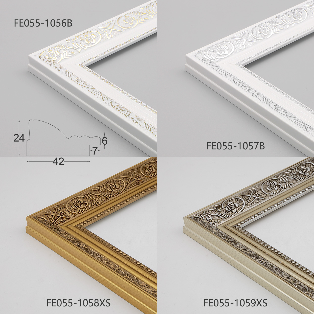 FUENTE Ventas Directas de Fábrica Nórdico moderno estilo minimalista línea de montaje decorativo marco de la foto marco tira puede ser procesado