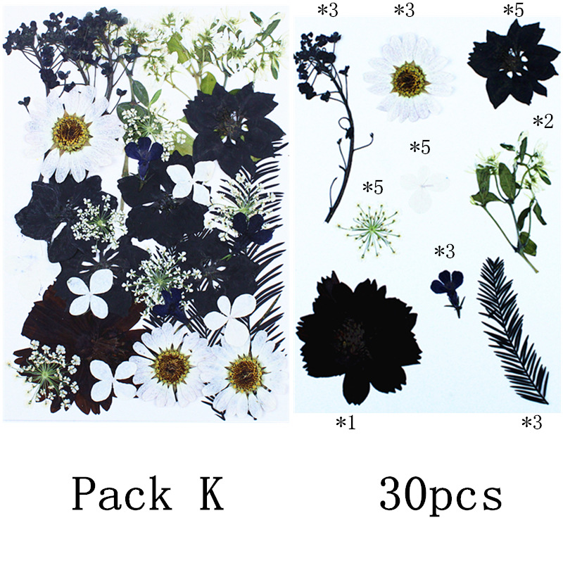 팩 K(흑백 콤비네이션 시리즈 30개)