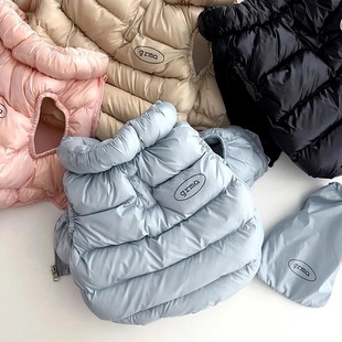 Morandi Color Simple Autumn and Winter Puppy Clothing Small Dog Yorkshire Warm Vest Cat Pet Clothes