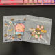 Maillard color cartoon bag cute puppy jewelry packaging bag snack candy sealed bag hairpin ziplock bag