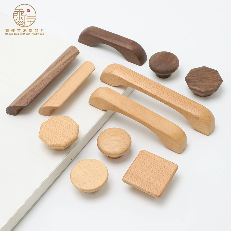 Производитель мебельного шкафа, деревянная ручка, ящик шкафа, ручка из цельного дерева, ящик для хранения шкафа, ручка в стиле бревна