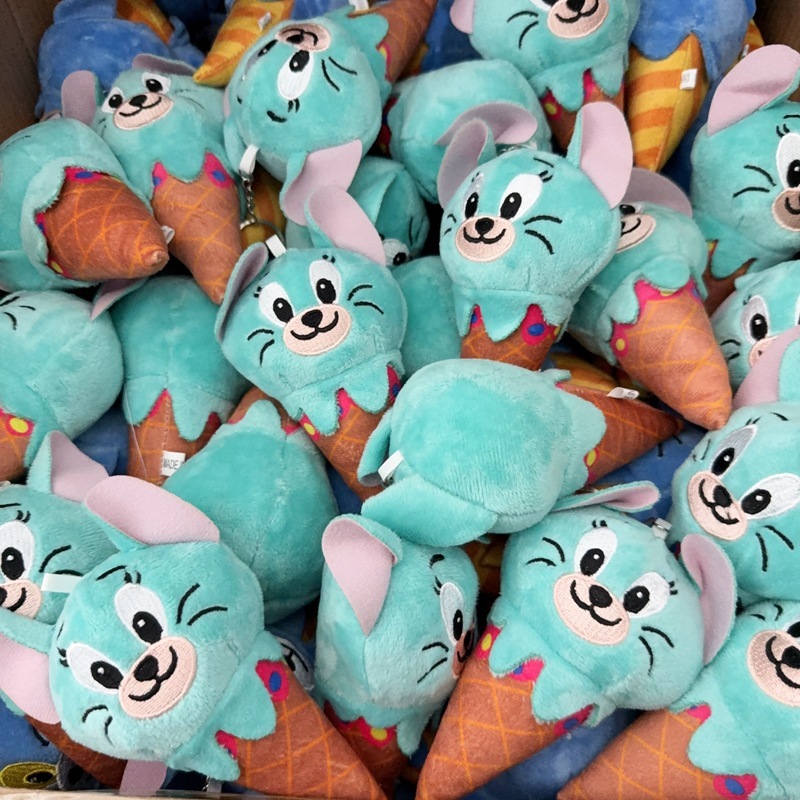 かわいいチーズ猫とネズミトムジェリーハンバーガーアイスクリームぬいぐるみキーホルダー卸売り|undefined