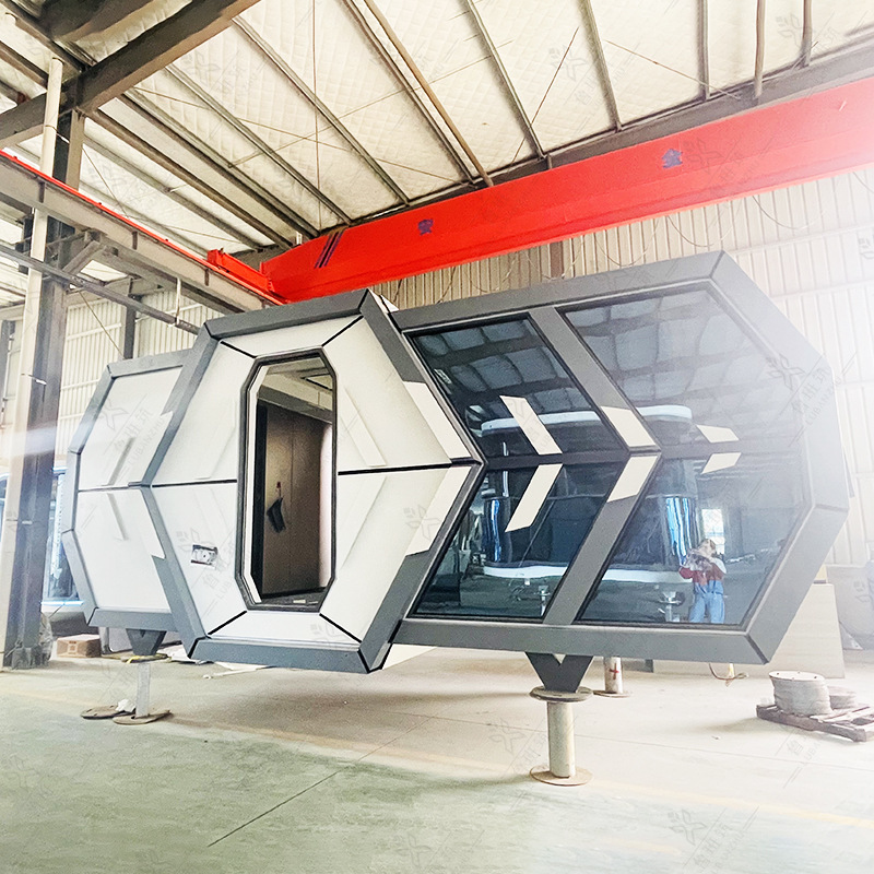 Tecnología sentido almacenamiento cabina centro comercial simulación al aire libre ciencia ficción nave estelar placa de aluminio insonorizada móvil Nebulosa cabina estación