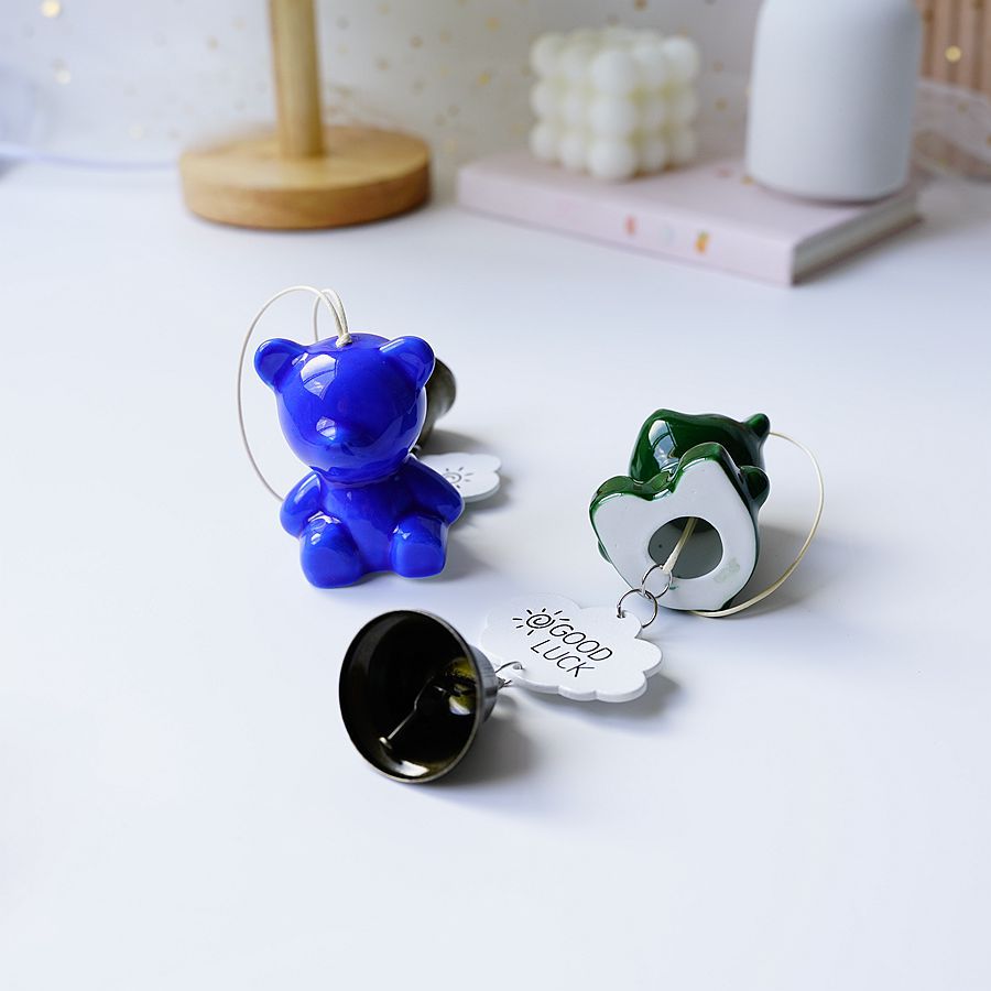 Bear Ceramics Pendant 1 Piece display picture 2