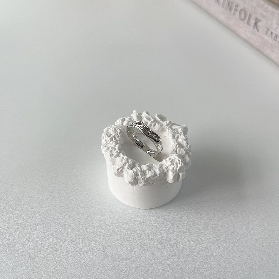 Fashion Geometric Copper Plating Open Ring