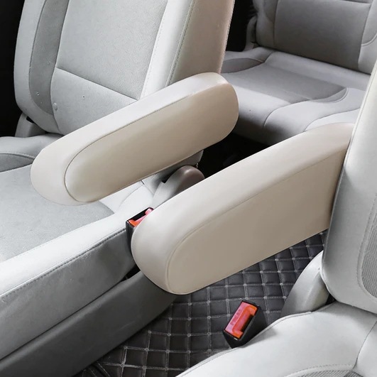 Autositz-Armlehnen-Schonbezug aus elastischem Stoff für Limousinen, Transporter, Wohnmobile - universell einsetzbar, staubdicht, waschbar