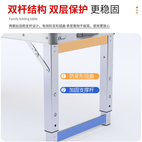 Foldable handheld picnic table for table for home use for camping