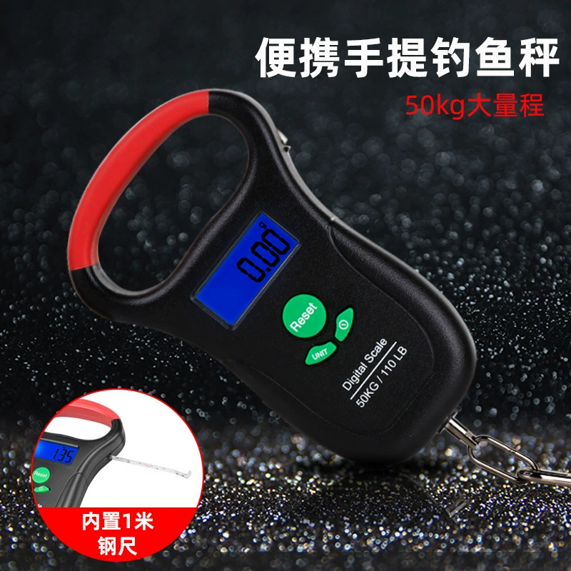 Внешняя торговля Горячая продажа 50kg небольшие электронные весы портативные портативные весы Рыбалка крючок весы электронные подвесные весы